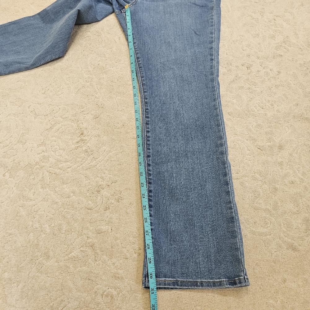 Levis Denizen Jeans Women Size 14M W32 L30 High Rise Straight Blue Denim - Picture 7 of 14